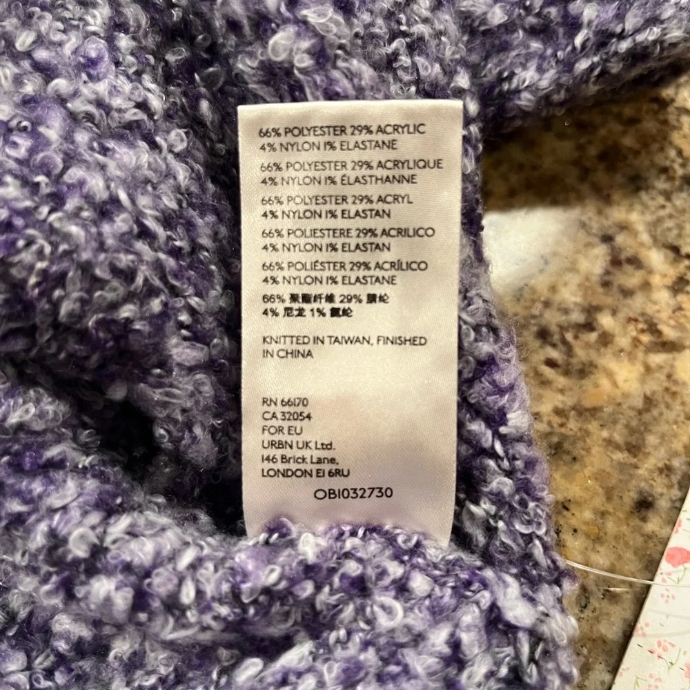 NWT Free People BFF Cowl Neck Sweater